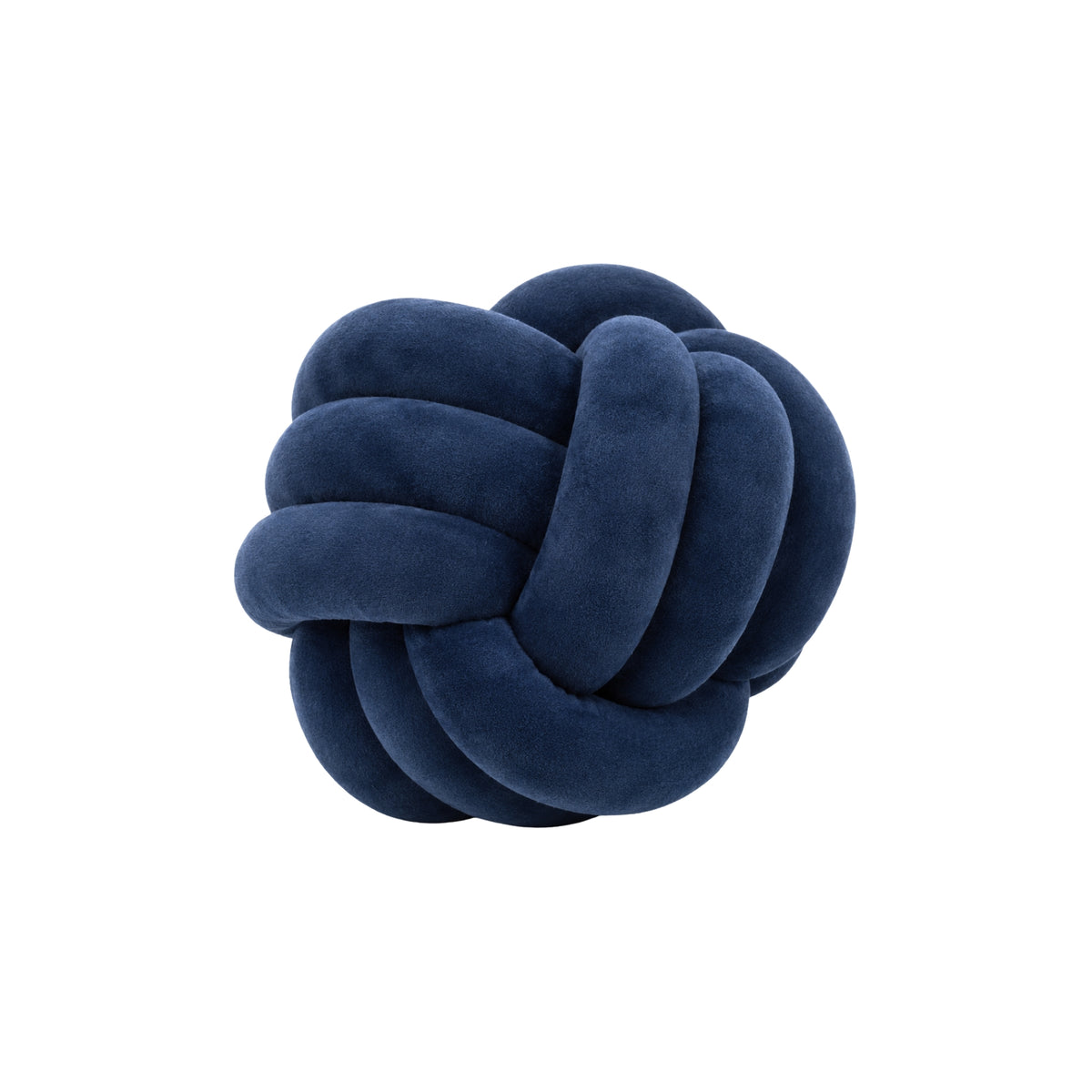 11x11 Round Knot Navy Pillow