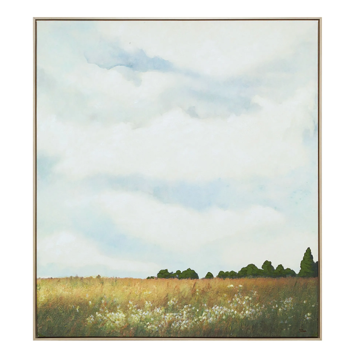 CLEARED Lasso Landscape with Wood Frame // SECTION 20