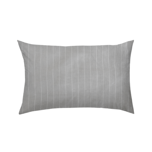 14x24 - Grey w/ Thin White Stripe