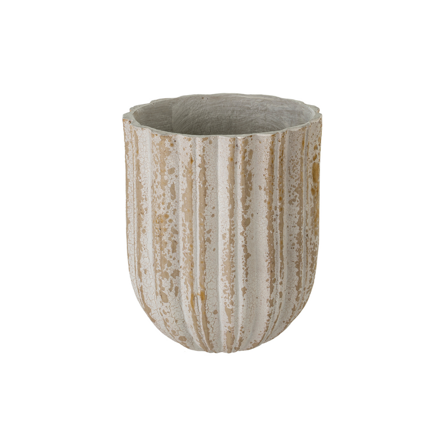 Athens Paper Mache Pot