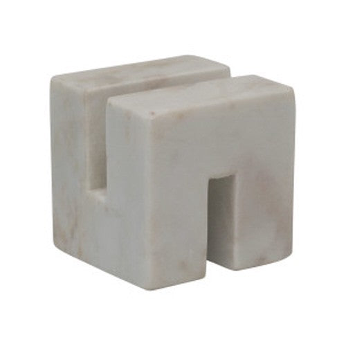 Cookbook Stand - White Marble