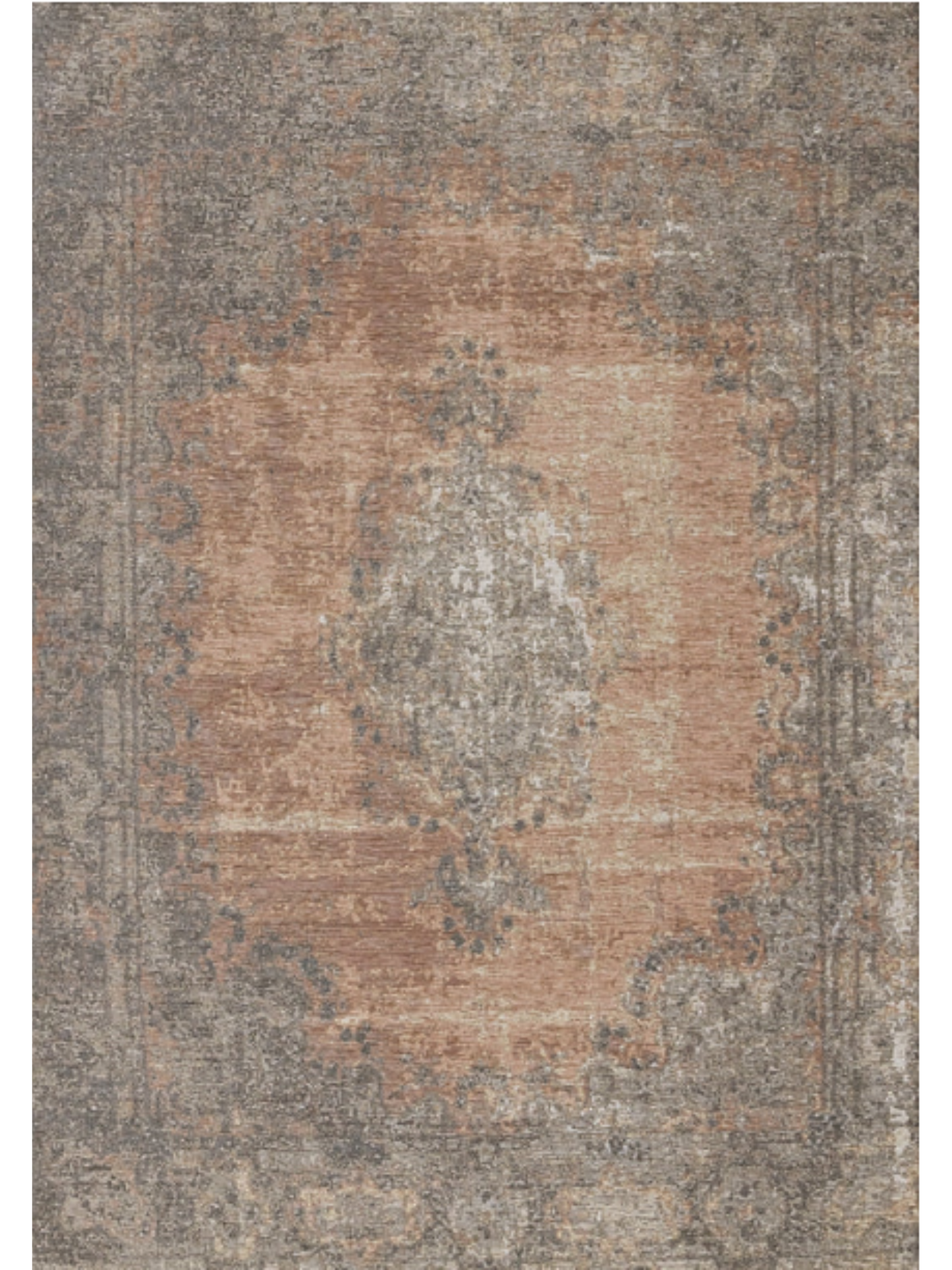 Faded Persian to Pink Rug
