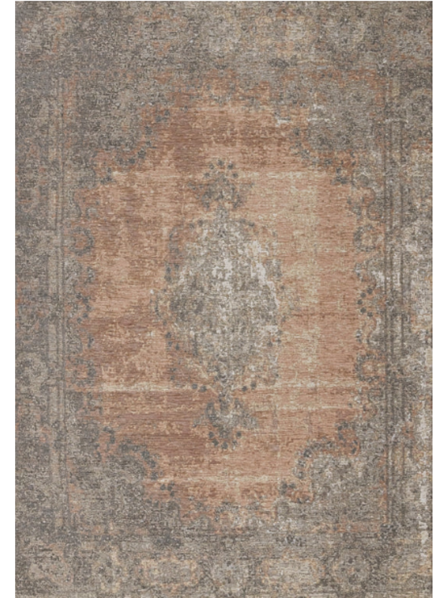 Faded Persian to Pink Rug