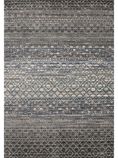 Calabar Blue Grey White Diamond Print