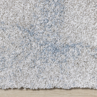 Cream & Blue Fade Rug