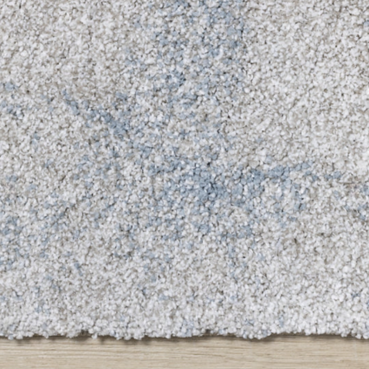 Cream & Blue Fade Rug