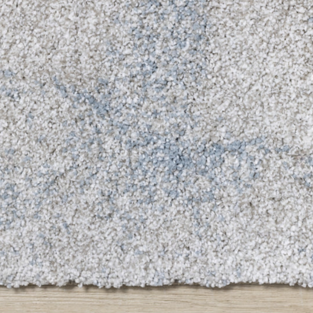 Cream & Blue Fade Rug