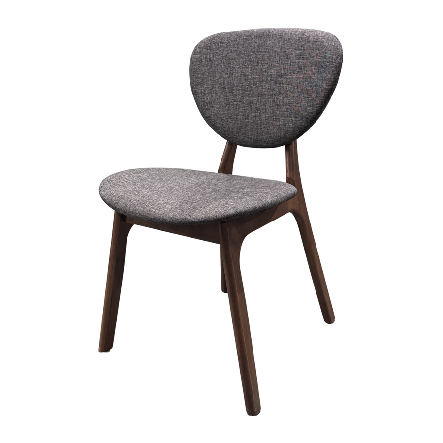Omni Grey Fabric & Wood