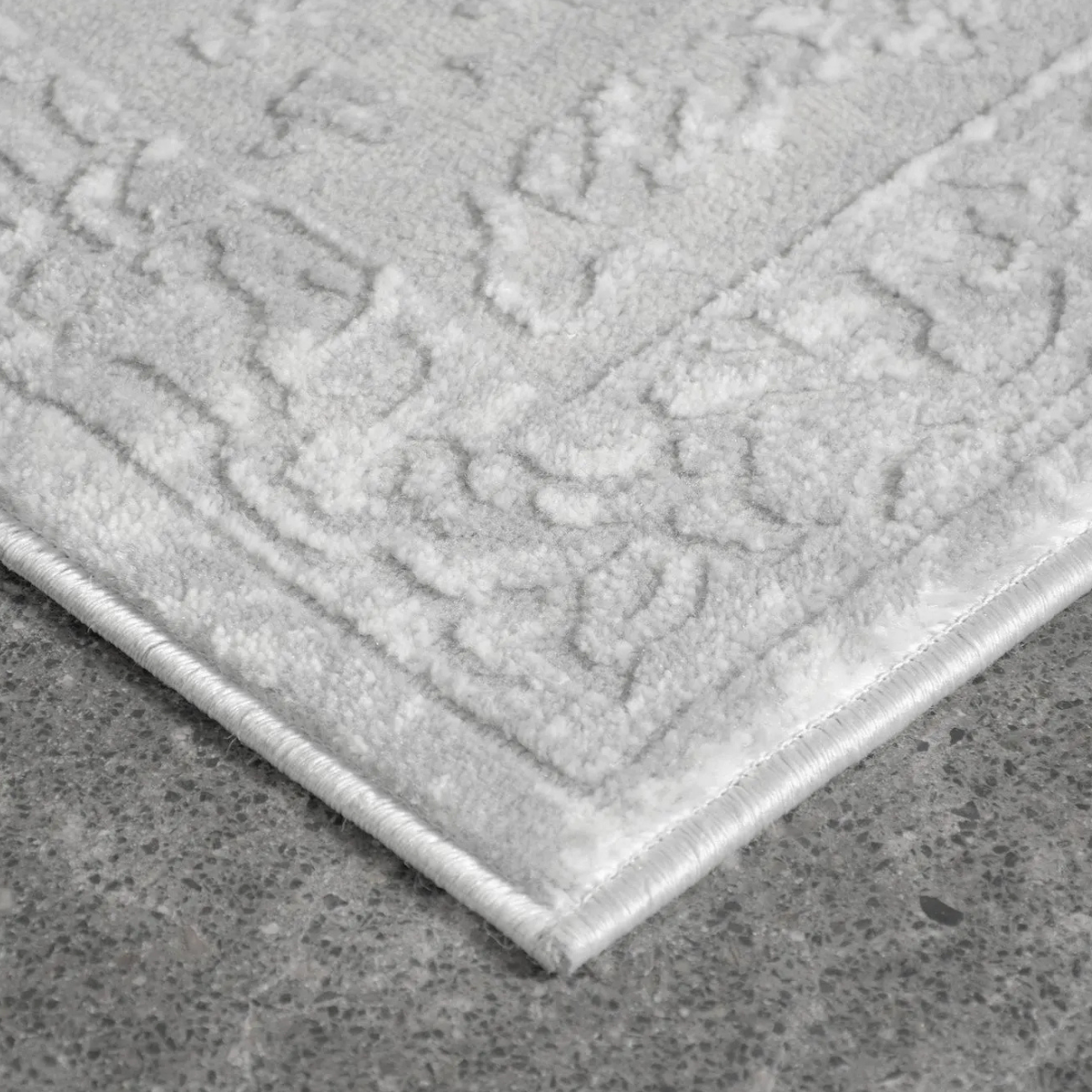 Grey Persian Faded Rug