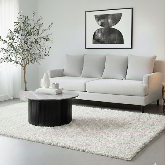 Becka Light Grey With Black Legs Condo