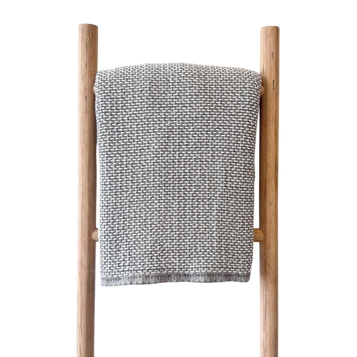 Basket Cotton Grey Throw