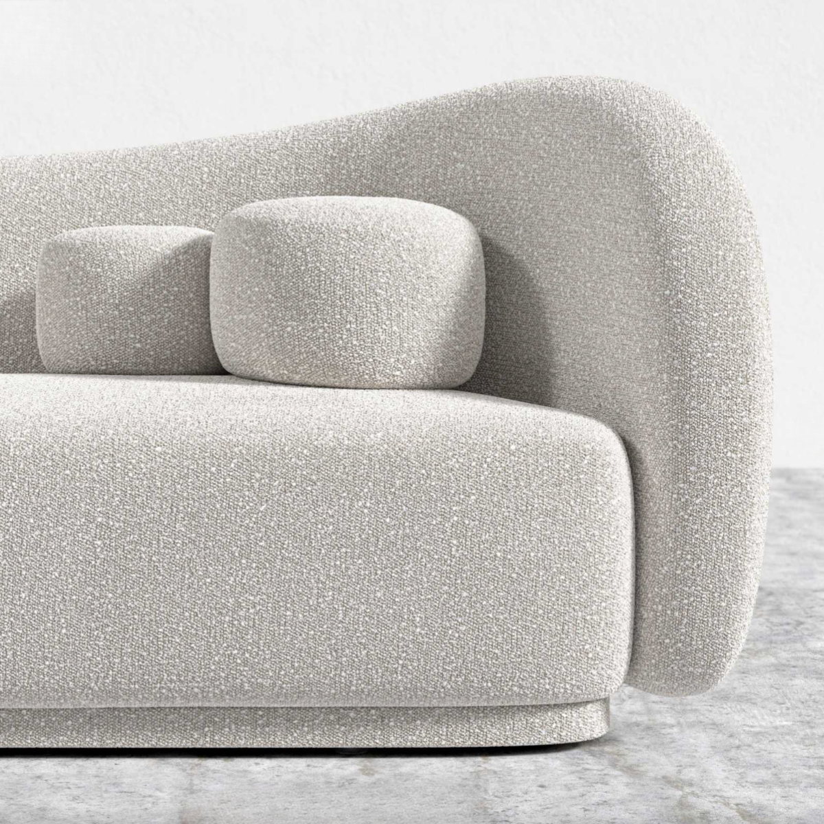 Pearl Diane Boucle Sofa 88.6¨