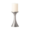 Medium Pewter Hourglass Candle Holder