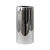 Small Cylinder Plain Chrome