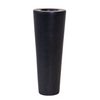 Matte Black Thick Lip Vase