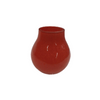 Glass Bulb Red Small Vase