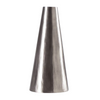 Large Textured Tapered Metal Vase