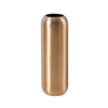 Medium Gold Brushed Cylinder Vase