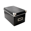 Small Black Box with Chrome Trim