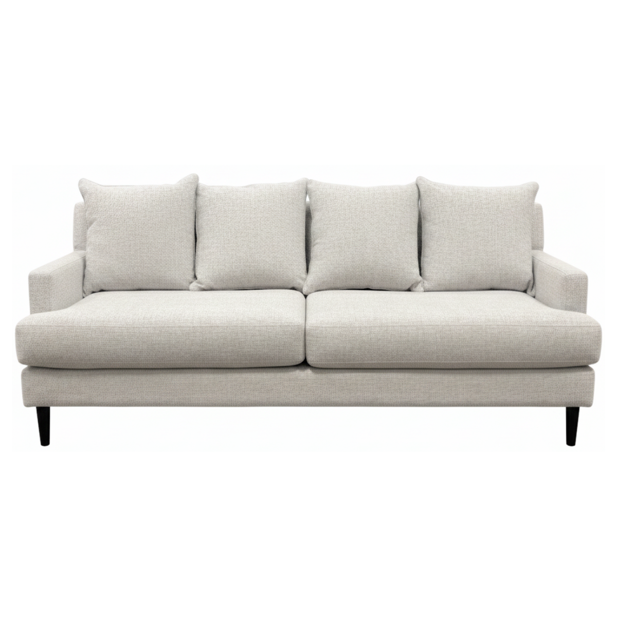 Becka Light Grey With Black Legs Condo