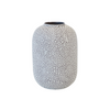 White & Grey Fragmented Glaze Vase