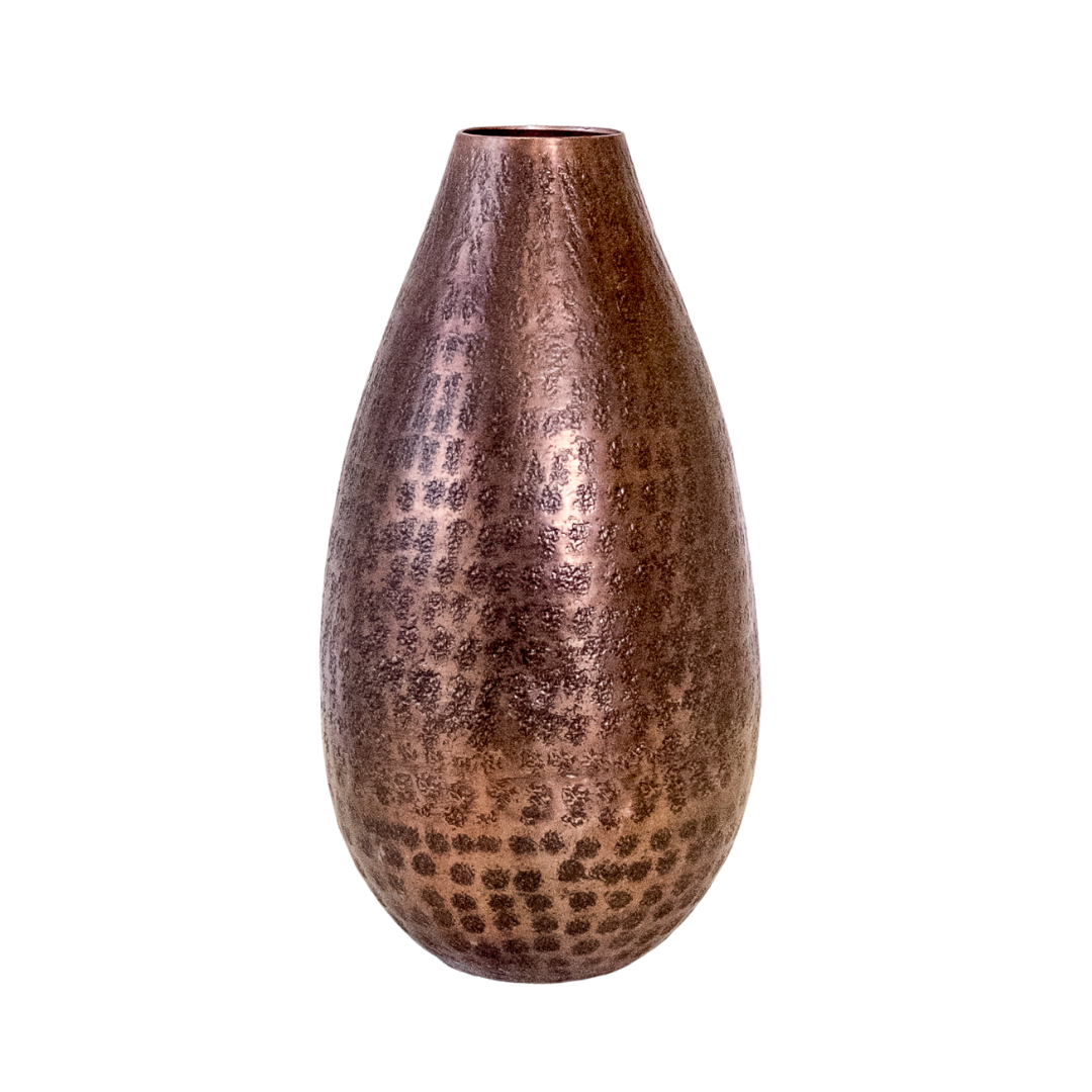 Small Talis Copper Hammered Vase