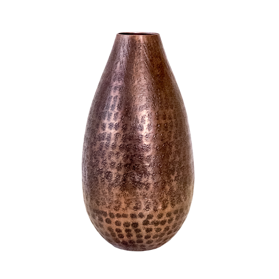 Small Talis Copper Hammered Vase