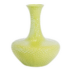 Green Dimpled Vase