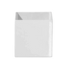 Quadro White Square Vase