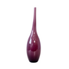 Purple Teardrop Vase