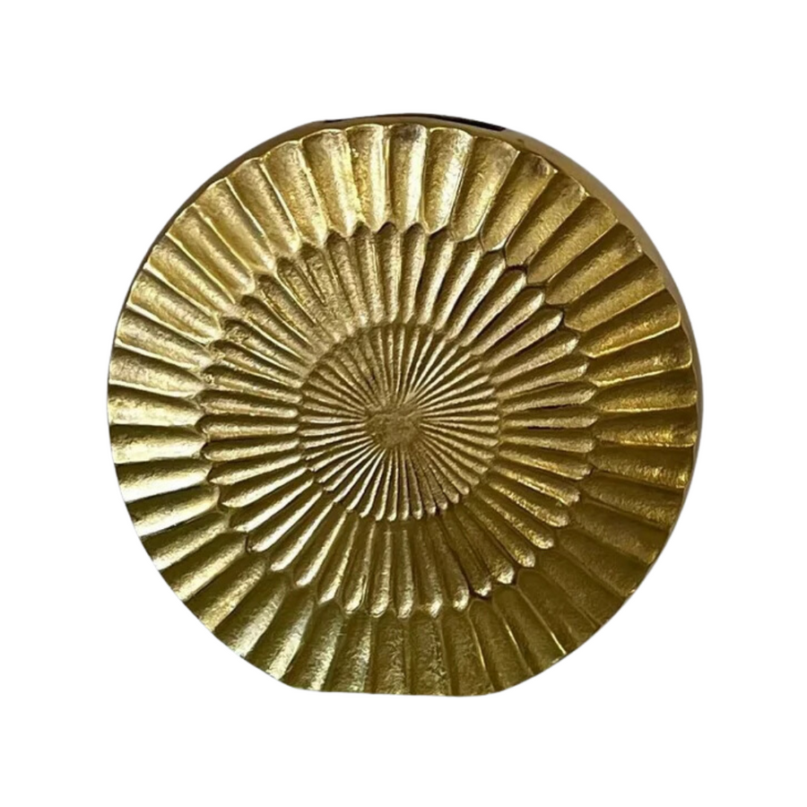 Gold Medallion Vase