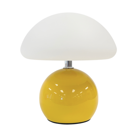Yellow Mushroom Table Lamp