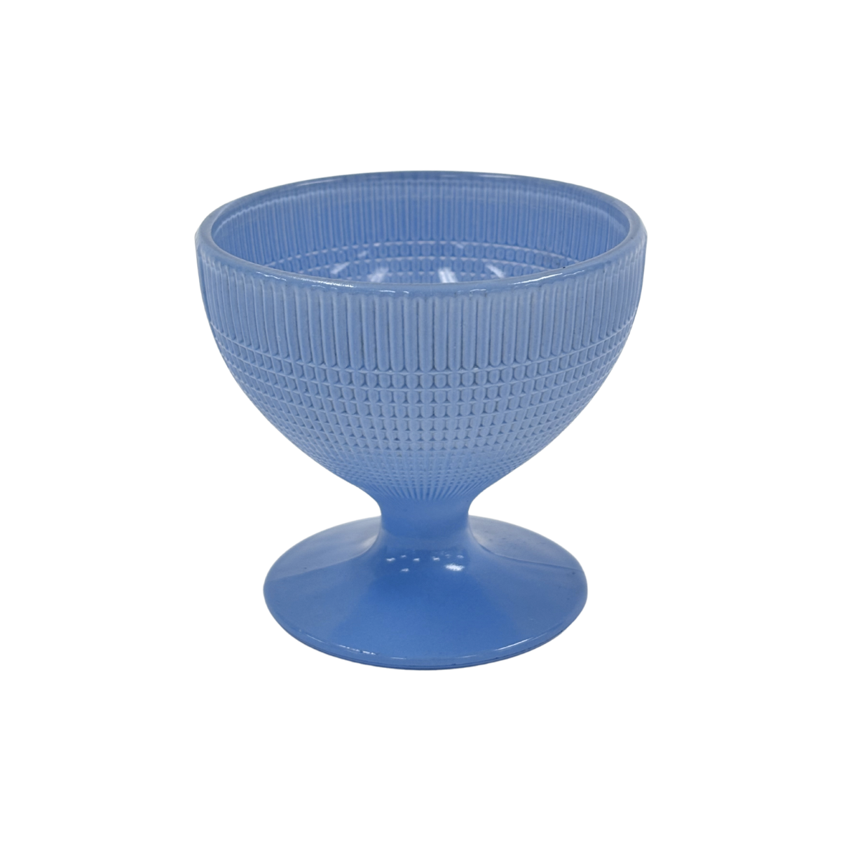 Vintage "Saguenay" Blue Dessert Bowl