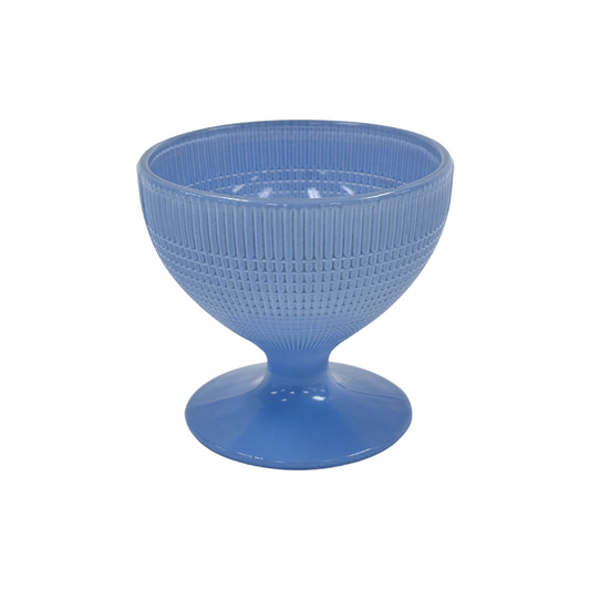 Vintage "Saguenay" Blue Dessert Bowl