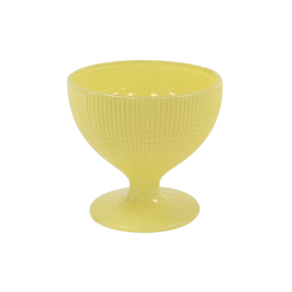 Vintage "Saguenay" Yellow Dessert Bowl