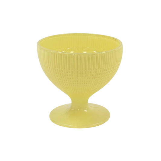 Vintage "Saguenay" Yellow Dessert Bowl
