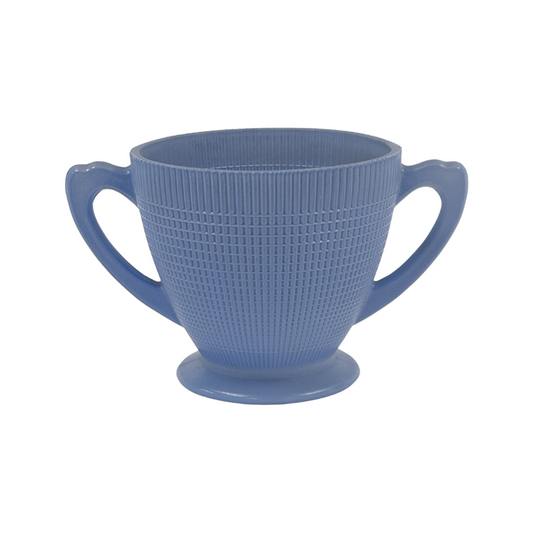 Vintage "Saguenay" Blue Sugar Bowl