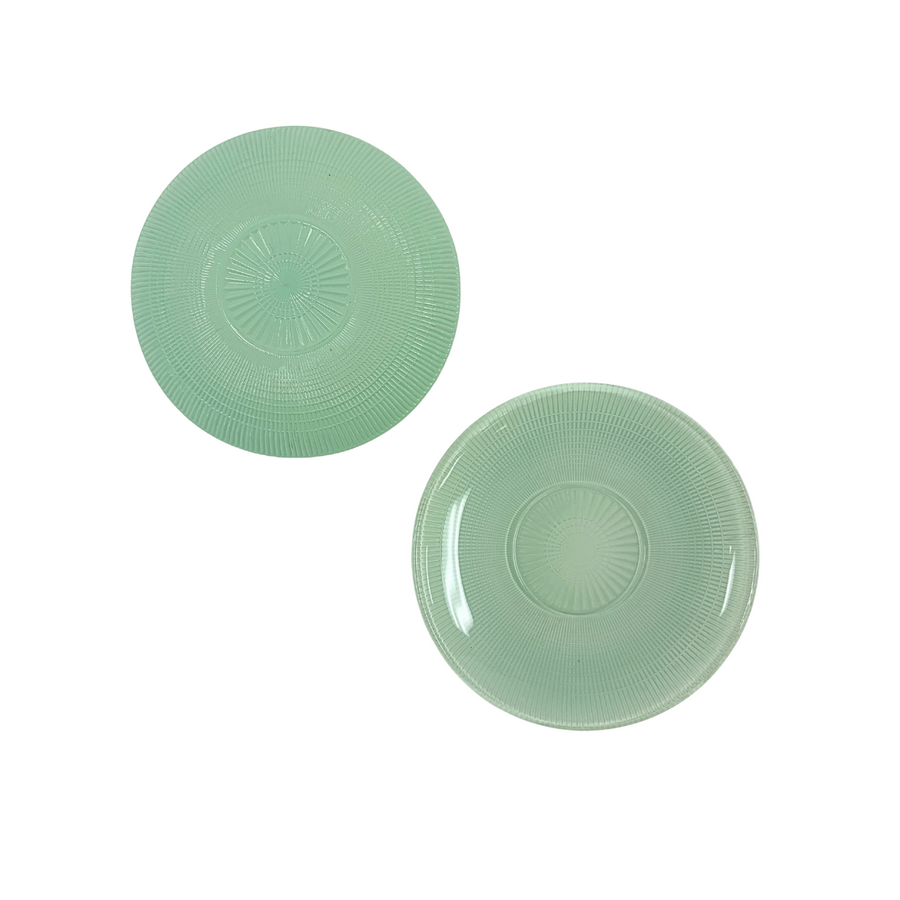 Vintage "Saguenay" Mint Green Saucer