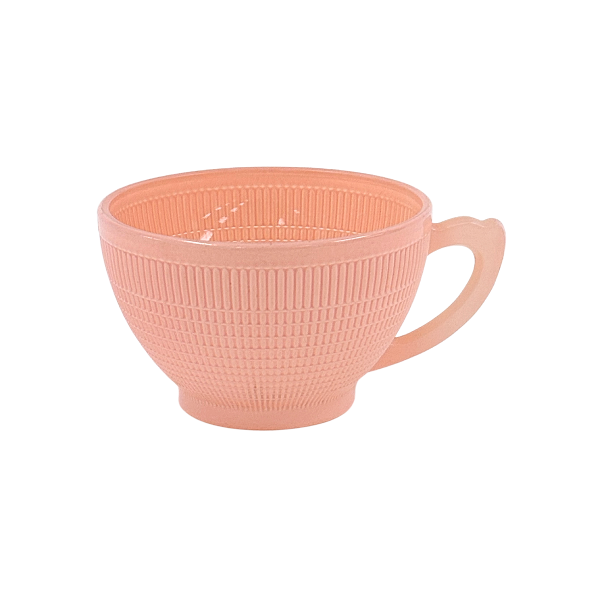 Vintage "Saguenay" Salmon Pink Teacup