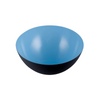 Bowl - Large Blue & Black Matte Lacquered Bowl