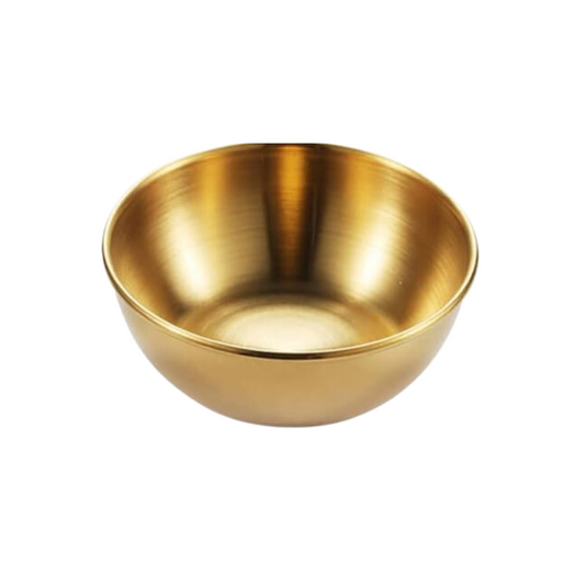 Metal Dip Bowl Gold