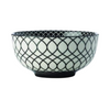 Black & White Wavy Bowl