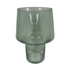 Light Green Glass Bulb Vase