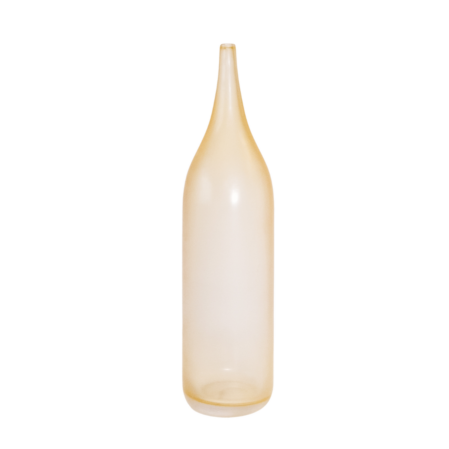 Brown Yellow Bottle Vase
