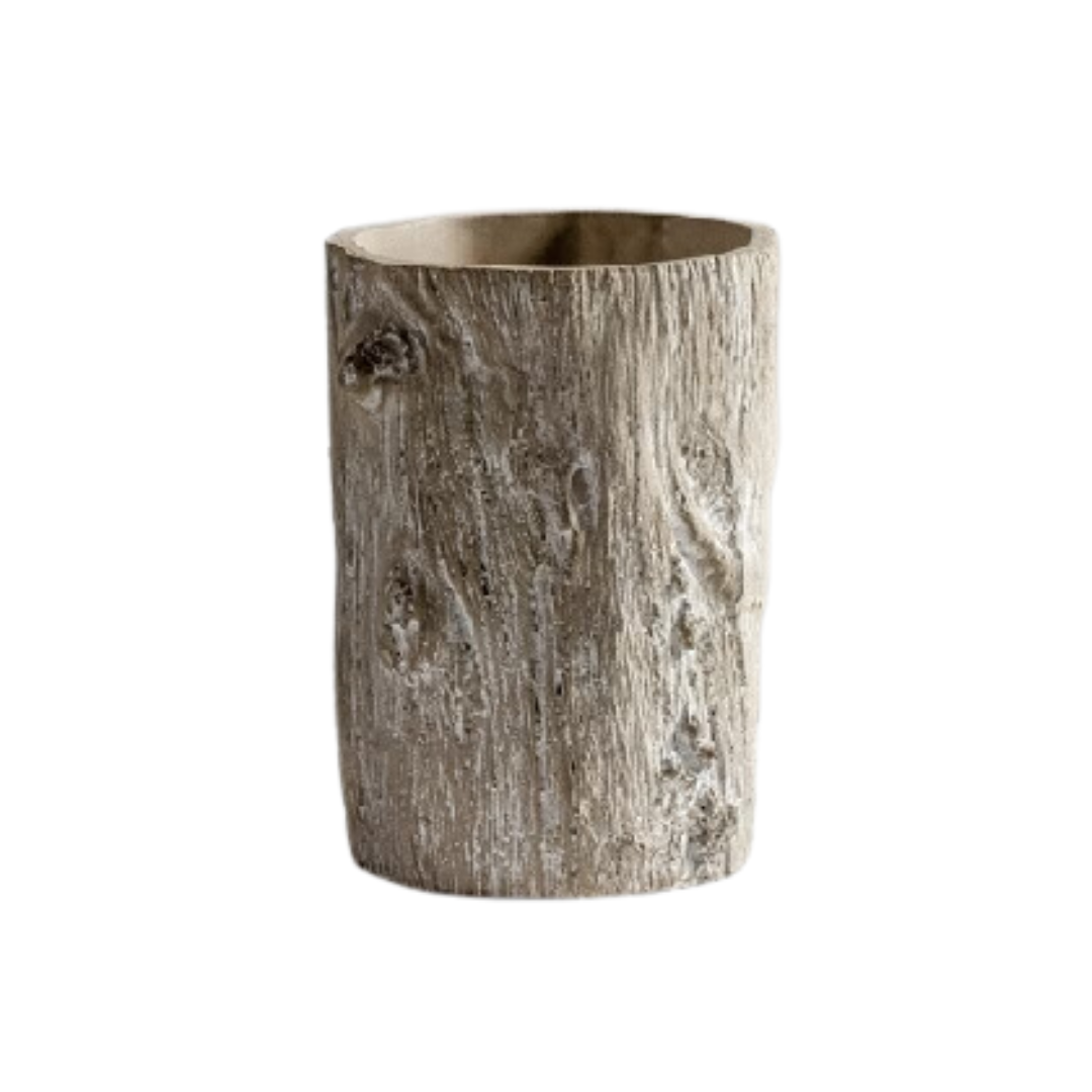 Large Alder Wood Vase