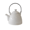 White Floral Tea Pot