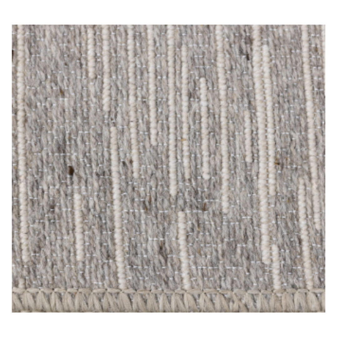 Peak Flatweave Polyester Rug with Stripes