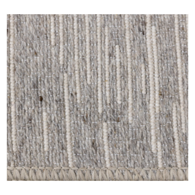 Peak Flatweave Polyester Rug with Stripes