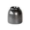 Medium Reactive Black Glaze Vase