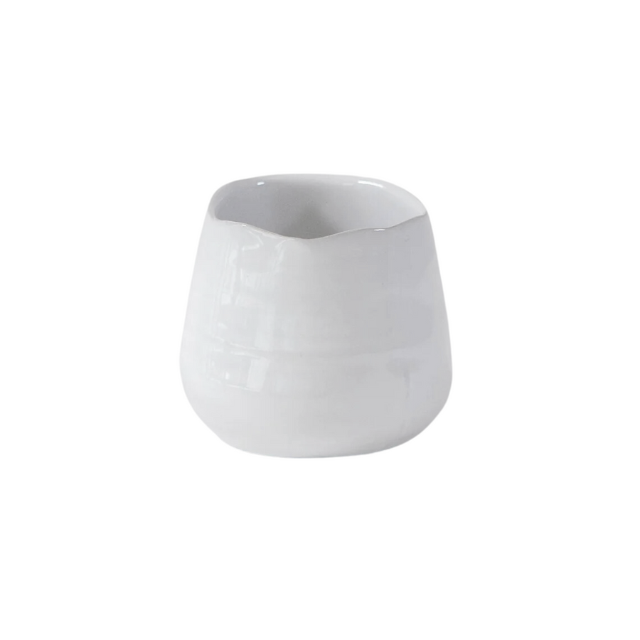 White Small Organic Shape Ceramic